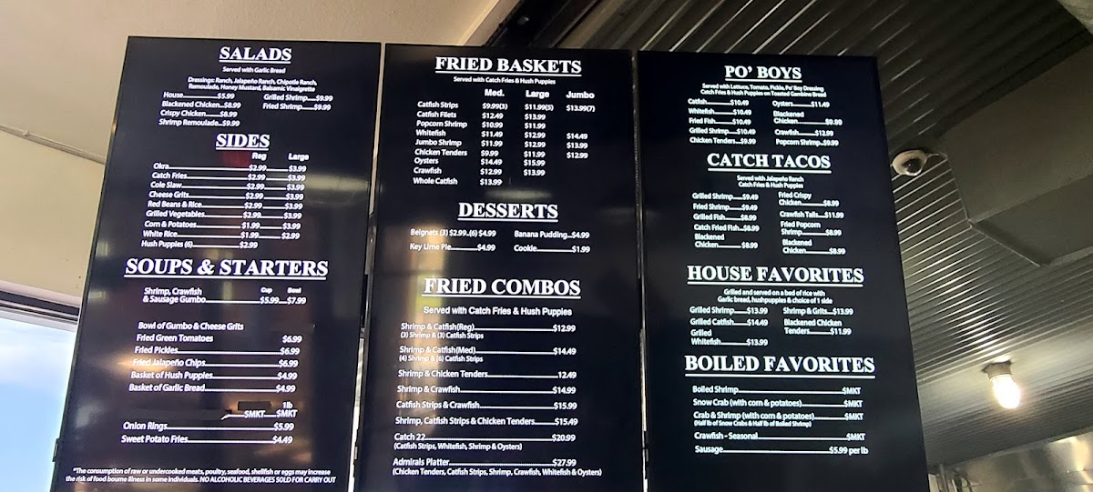 Menu - The Catch - Longview, Tx photo 4
