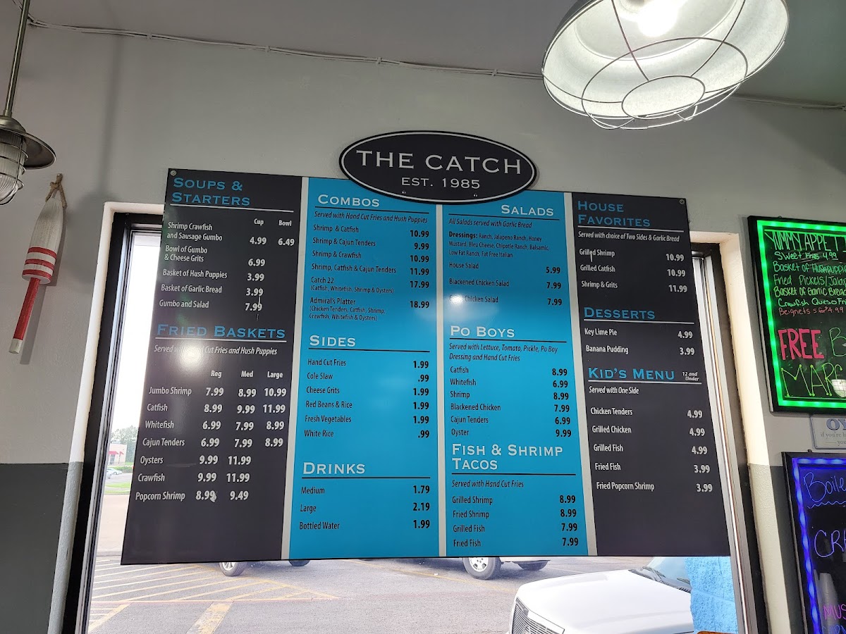 Menu - The Catch - Longview, Tx photo 5