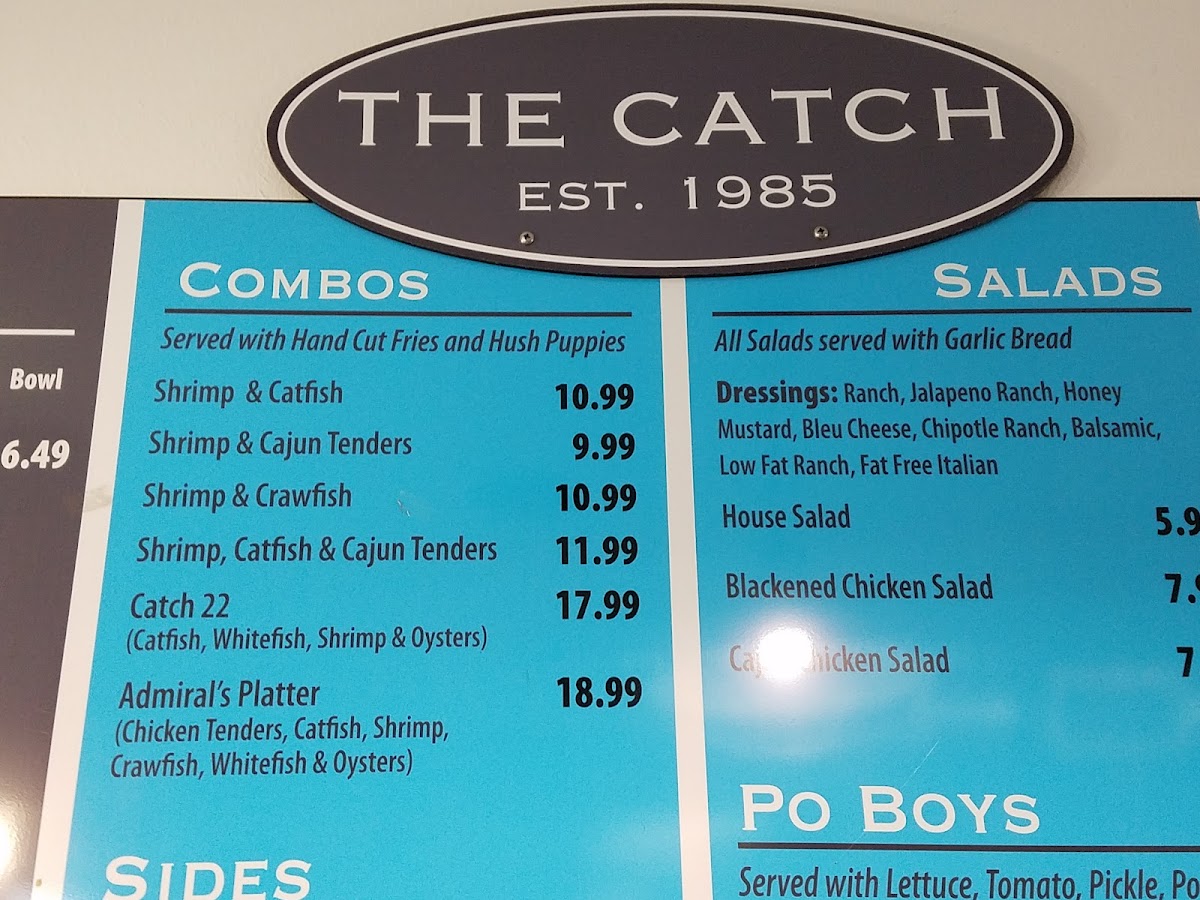 Menu - The Catch - Longview, Tx photo 6